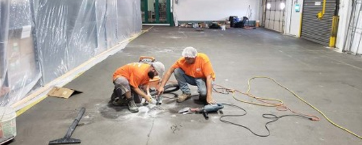Our Services, Concrete Chiropractor Warehouse Floor Repairs
