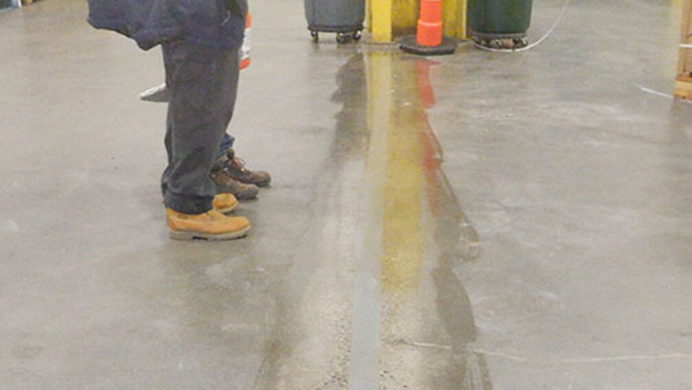 Freezer Floor Repair, Concrete Chiropractor Warehouse Floor Repairs