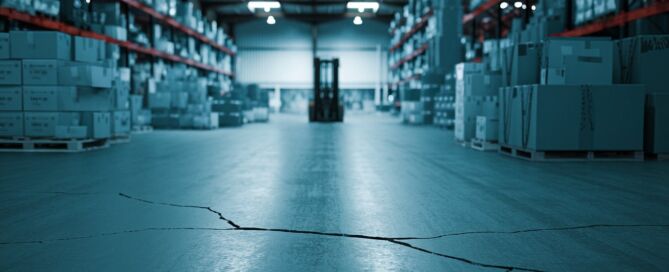 How to Identify and Repair Cracks in Warehouse Concrete Floors