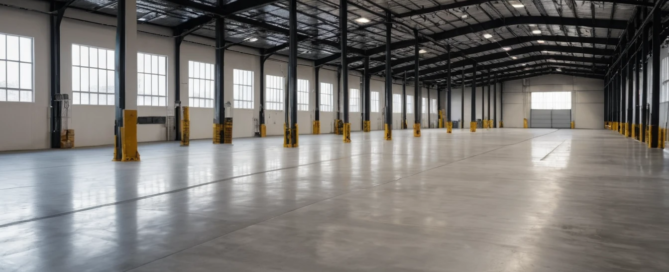 How to Get a Warehouse Concrete Floor to Shine