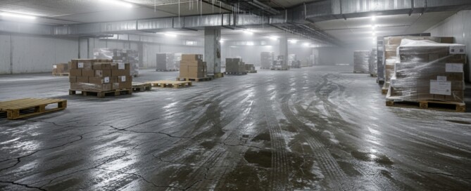 How to Resolve a Concrete Floor Issue in A Cold Storage Warehouse