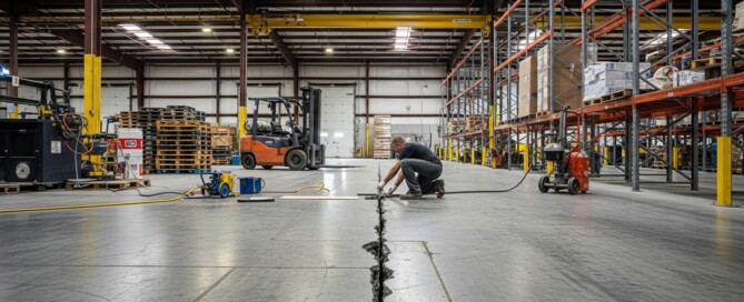 What You Should Know about Heavy-Duty Crack Repair for Warehouses in Burlington County