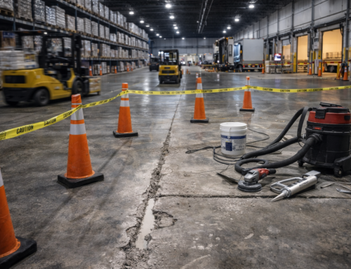 Concrete Floor Repair for 24/7 Distribution Centers in New Jersey
