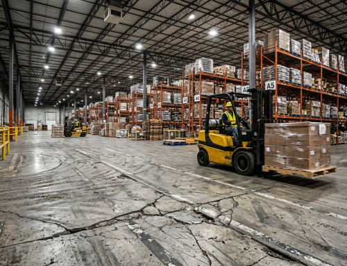 Warehouse Floor Cracks from Forklift Traffic: Real Solutions That Actually Last