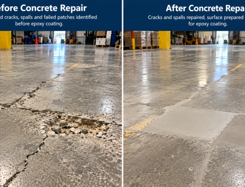 Planning an Epoxy Warehouse Floor? Check These Concrete Repairs First
